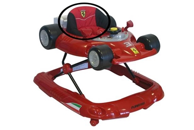 Ferrari Walker Seat Pad, Red
